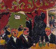 Ernst Ludwig Kirchner Tavern, oil painting